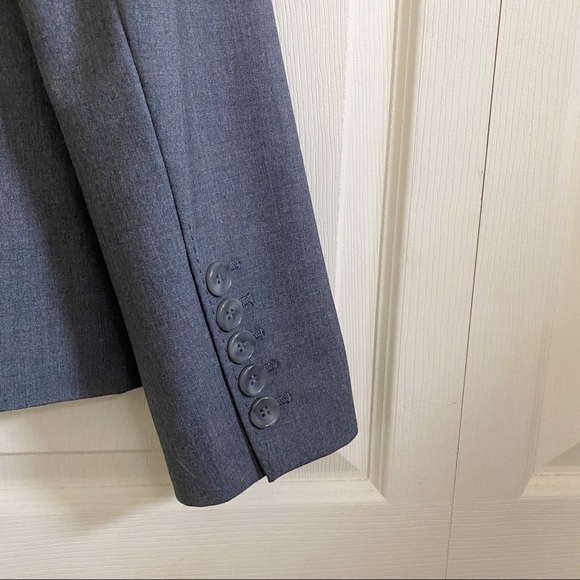 The Limited Collection Gray Button Front Blazer - Picture 6 of 7
